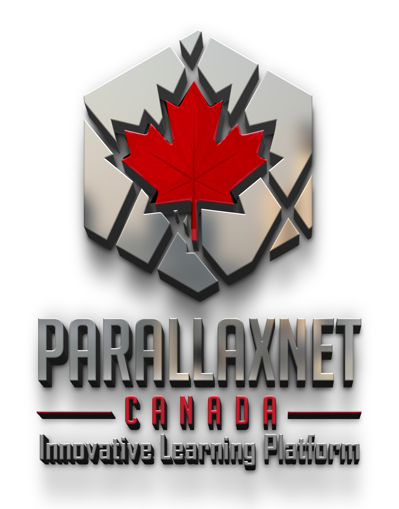 Parallaxnet Logo 3D